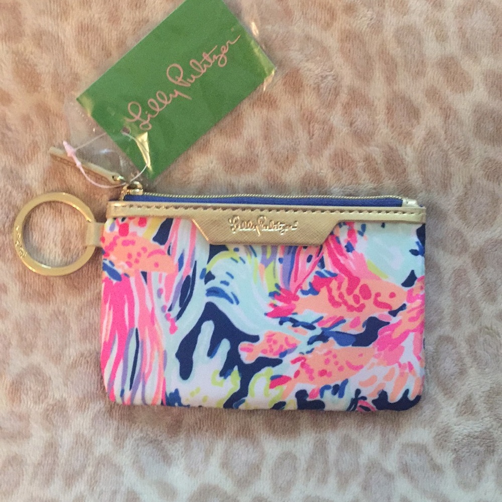NWT Lilly Pulitzer Key ID Case